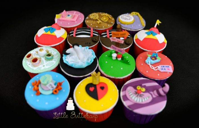 Mad Hatter Tea Party Cupcakes